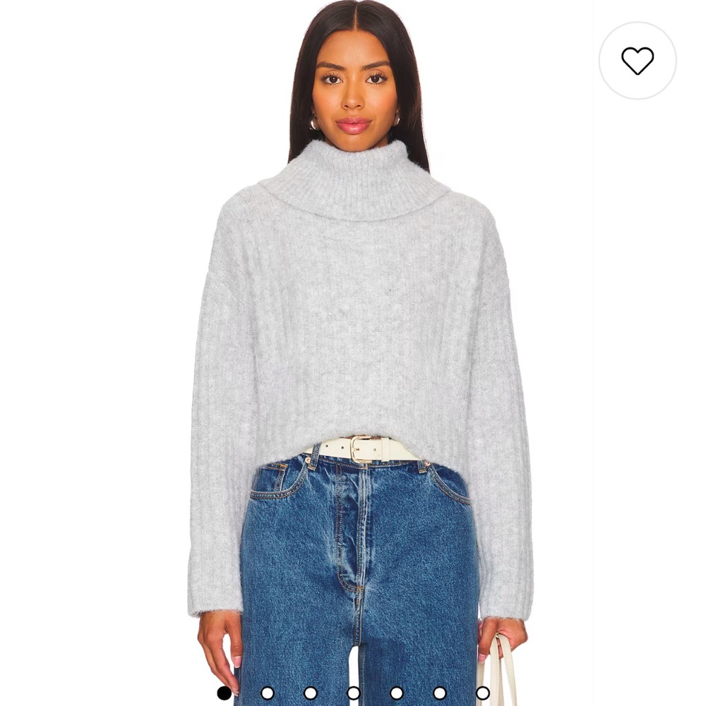Bruni Sweater in Silver - NIA